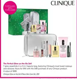 Shoppers Drug Mart Clinique Glow on the Go 8-Piece Skin Care Set offer
