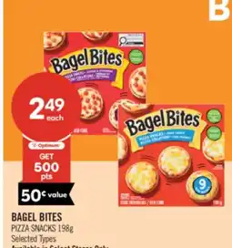 Shoppers Drug Mart BAGEL BITES PIZZA SNACKS offer