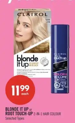 Shoppers Drug Mart BLONDE IT UP or ROOT TOUCH-UP 2-IN-1 HAIR COLOUR offer