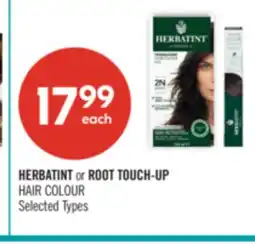 Shoppers Drug Mart HERBATINT or ROOT TOUCH-UP HAIR COLOUR offer