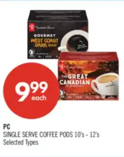 Shoppers Drug Mart PC SINGLE SERVE COFFEE PODS offer