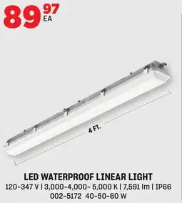 BMR LED WATERPROOF LINEAR LIGHT offer