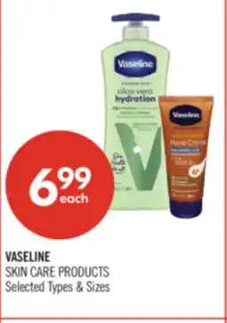 Shoppers Drug Mart VASELINE SKIN CARE PRODUCTS offer