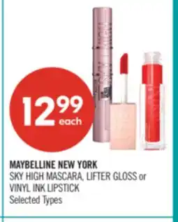 Shoppers Drug Mart SKY HIGH MASCARA, LIFTER GLOSS or VINYL INK LIPSTICK offer