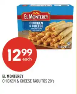 Shoppers Drug Mart EL MONTEREY CHICKEN & CHEESE TAQUITOS offer