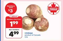 Wholesale Club Rutabaga offer
