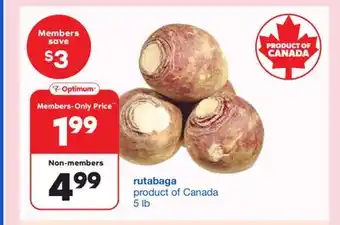 Wholesale Club Rutabaga offer