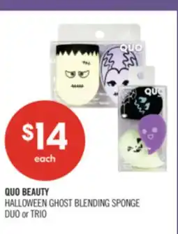 Shoppers Drug Mart QUO BEAUTY HALLOWEEN GHOST BLENDING SPONGE DUO or TRIO offer