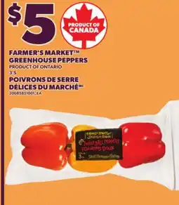 Independent City Market FARMER'S MARKET GREENHOUSE PEPPERS, 3'S offer
