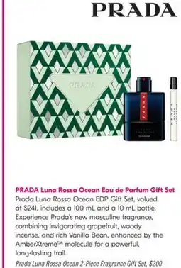 Shoppers Drug Mart PARADA Luna Rossa Ocean 2-Piece Fragrance Gift Set offer