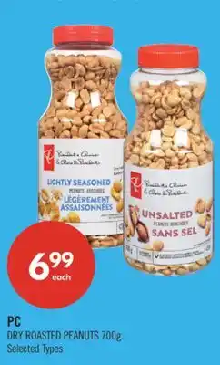 Shoppers Drug Mart PC DRY ROASTED PEANUTS offer