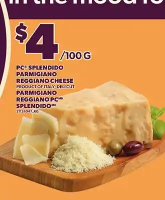 Independent City Market PC SPLENDIDO PARMIGIANO REGGIANO CHEESE offer
