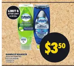 Independent City Market DAWN EZ SQUEEZE, 532/535/650 ML offer
