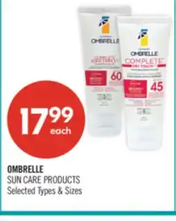 Shoppers Drug Mart OMBRELLE SUN CARE PRODUCT offer