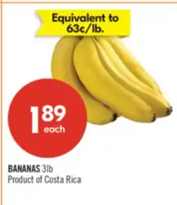 Shoppers Drug Mart BANANAS 3lb offer