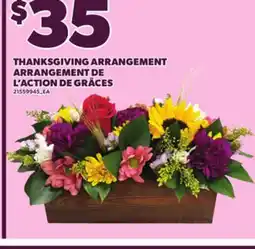 Independent City Market THANKSGIVING ARRANGEMENT ARRANGEMENT DE L'ACTION DE GRÂCES offer
