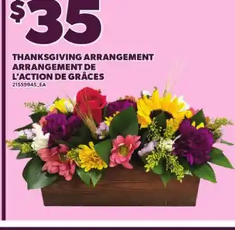Independent City Market THANKSGIVING ARRANGEMENT ARRANGEMENT DE L'ACTION DE GRÂCES offer