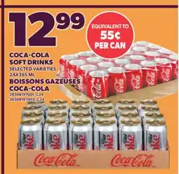 Independent City Market COCA-COLA SOFT DRINKS, 24X355 ML offer