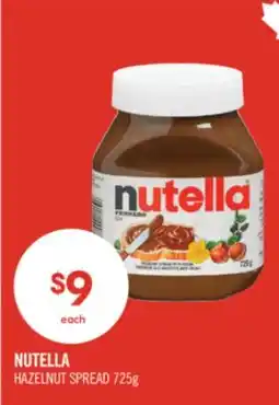 Shoppers Drug Mart NUTELLA HAZELNUT SPREAD offer