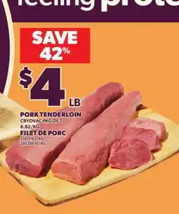 Independent City Market PORK TENDERLOIN, PKG OF 2 offer