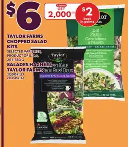 Independent City Market TAYLOR FARMS CHOPPED SALAD KITS, 267-383 G offer