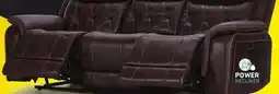 Leon's Laredo Power Reclining Sofa - Walnut offer