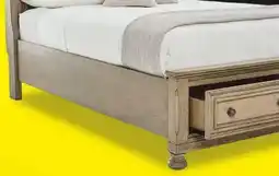 Leon's Windchester 3-Piece Queen Storage Bed - Grey offer