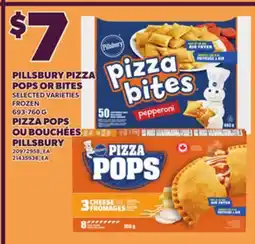 Independent City Market PILLSBURY PIZZA POPS OR BITES, 693-760 G offer