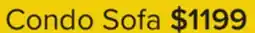 Leon's Frazer Condo Sofa offer