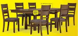 Leon's Brook Bay 7 Piece Extendable Dining Set - Sand, Brown offer