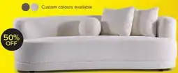 Leon's Oslo Sofa - Ivory offer