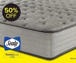 Leon's Sealy Posturepedic Plus Sterling Bowie Tight Top Firm Queen Mattress offer