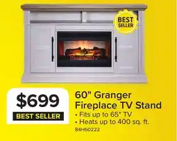 Leon's 60 Granger Fireplace TV Stand offer