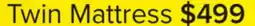 Leon's Kingsdown Natasha Plush Twin Mattress offer