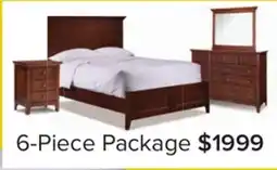 Leon's San Mateo 6-Piece Queen Bedroom Package-Tuscan offer