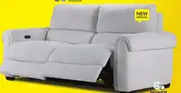 Leon's Zoey Power Reclining Sofa - Natural offer