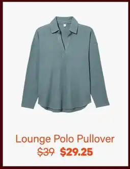 Joe Fresh Lounge Polo Pullover offer