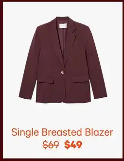 Joe Fresh Single Breasted Blazer offer