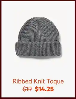 Joe Fresh Ribbed Knit Toque offer