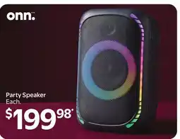 Walmart Party Speaker offer