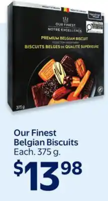Walmart Our Finest Belgian Biscuits offer
