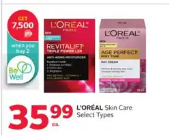 Rexall L' ORÉAL Skin Care offer