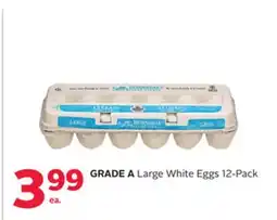 Rexall GRADE A Large White Eggs 12-Pack offer