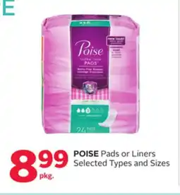 Rexall POISE Pads or Liners offer