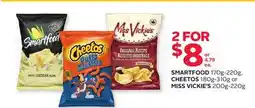 Rexall SMARTFOOD 170g-220g, CHEETOS 180g-310g or MISS VICKIE'S 200g-220g offer