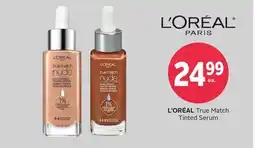 Rexall L' ORÉAL True Match Tinted Serum offer