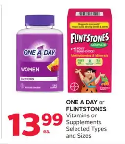 Rexall ONE A DAY or FLINTSTONES Vitamins or Supplements offer