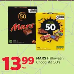Rexall MARS Halloween Chocolate offer