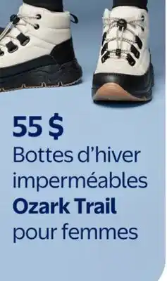 Walmart Bottes d'hiver imperméables Ozark Trail pour femmes offer