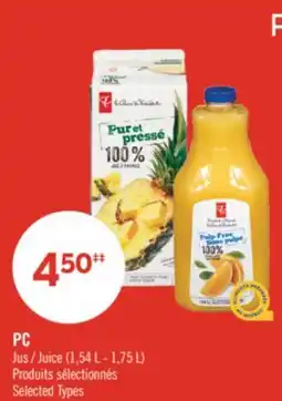 Pharmaprix PC Juice offer